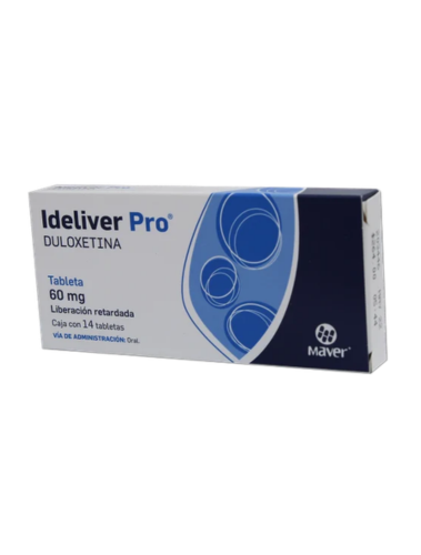 IDELIVER PRO (DULOXETINE) 60MG 14TABLETS