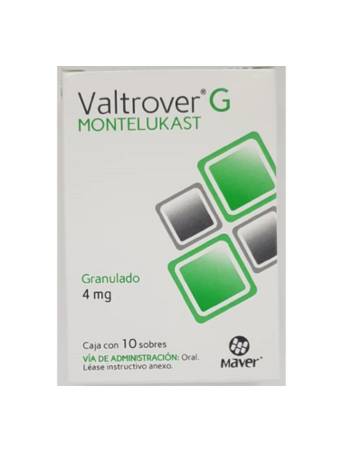VALTROVER G (MONTELUKAST) 4MG 10 SACHETS OF GRANULES