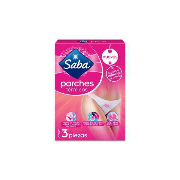 PARCHES SABA TÉRMICOS 3PZ