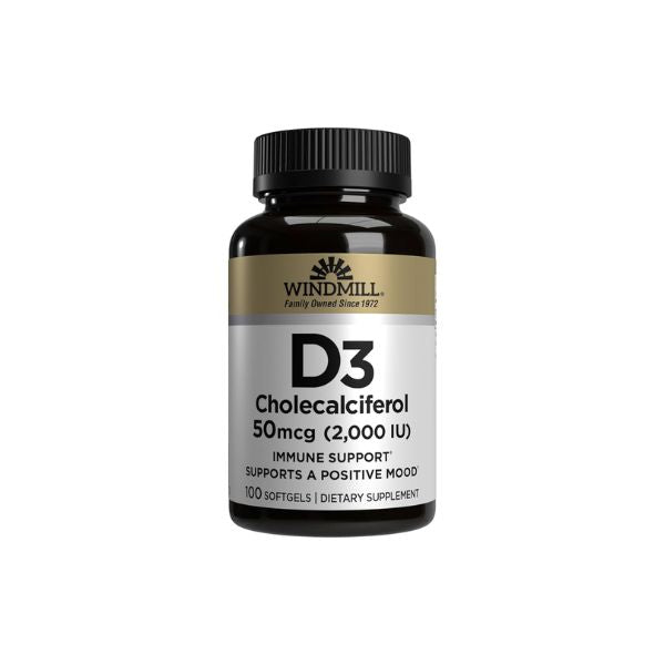 WHP VITAMIN D3 2000 UI 100 SOFTGELS