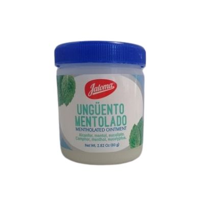 MENTHOLATED OINTMENT (CAMPHOR, MENTHOL, EUCALYPTUS) 80G JAR WITH OINTMENT