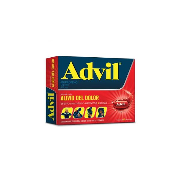 ADVIL MAX 10 CAPS 400MG