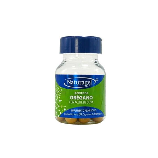OREGANO OIL WITH OLIVE OIL 60 CAPS 650 MG