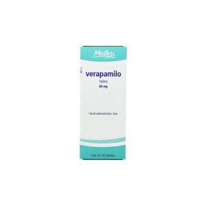 VERAPAMIL (DILACORAN) 80MG 20 TABLETS
