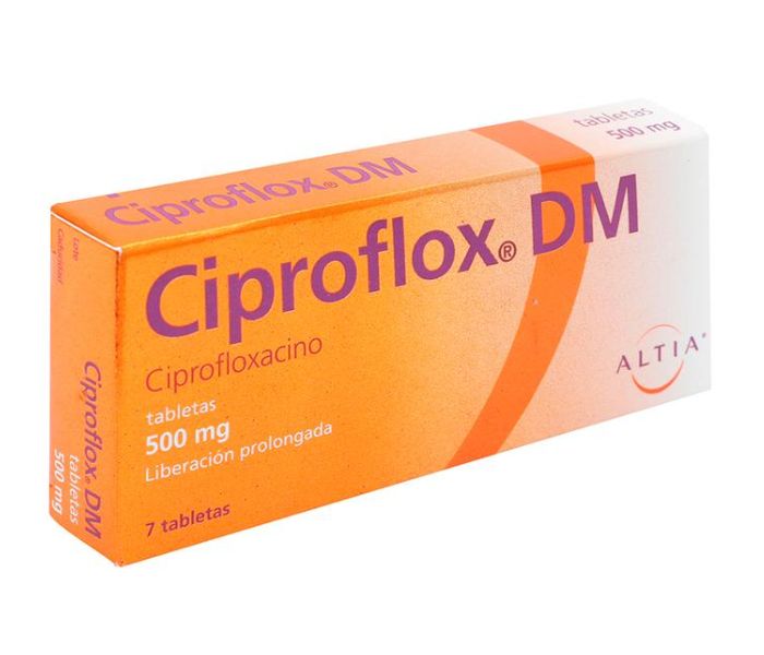 CIPROFLOX DM 500MG 7 TAB