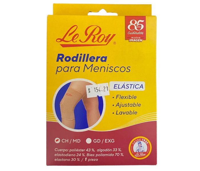 RODILLERA PARA MENISCOS (LE ROY) T: CHICA/MEDIANA 1 PZA