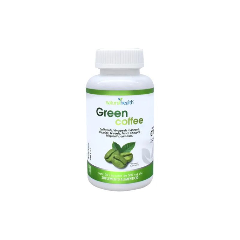 GREEN COFFEE BEAN 30 CAPSULES 500MG