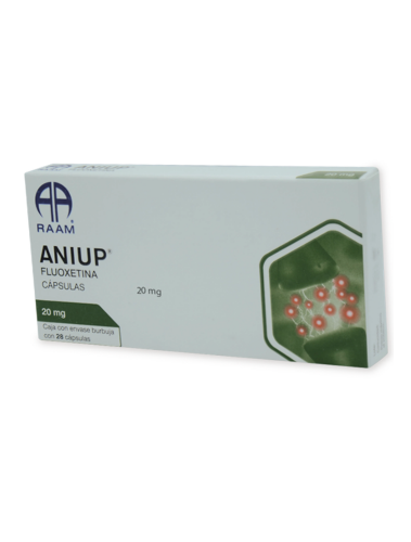ANIUP (FLUOXETINE) 20MG 14 CAPSULES