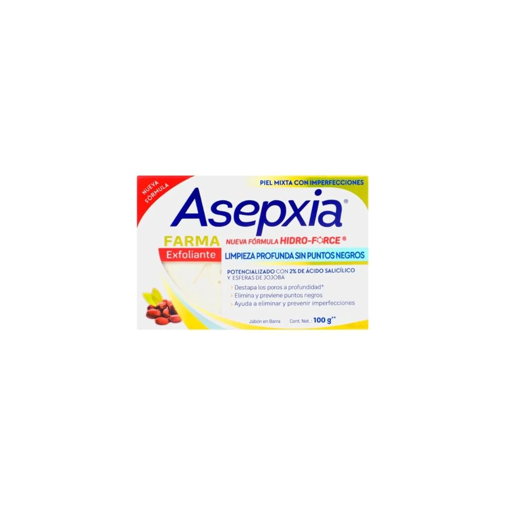 ASEPXIA PHARMA EXFOLIATING MIXED SKIN BAR SOAP 100G