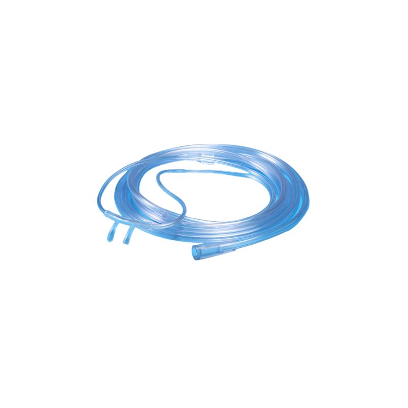 SUPERSOFT ADULT NASAL CANNULA WITH 7' TUBING (2.1M) AND STANDARD CONNECTOR