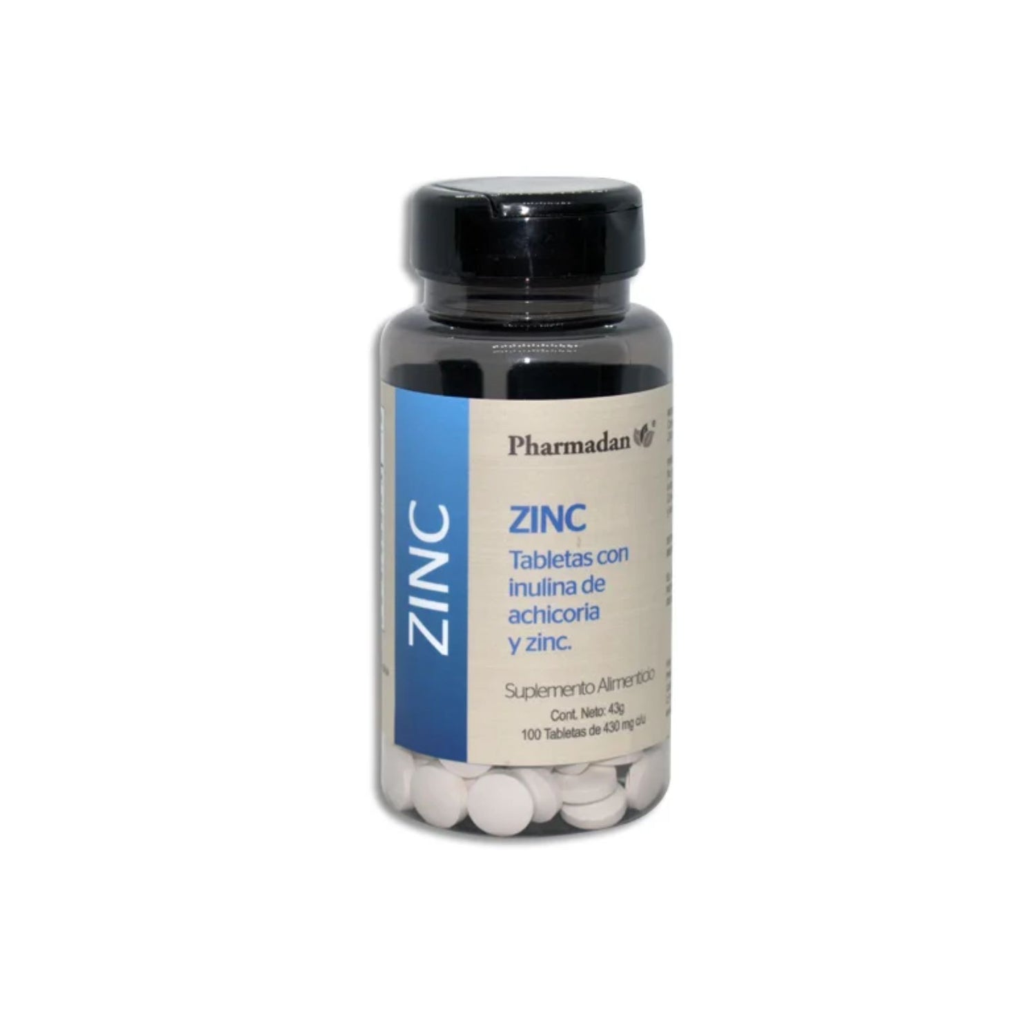 ZINC 430MG 100 TABLETAS