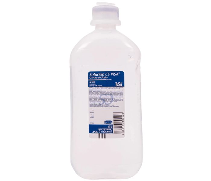 SOLUCIÓN INYECTABLE PISA (CLORURO DE SODIO) 500 ML