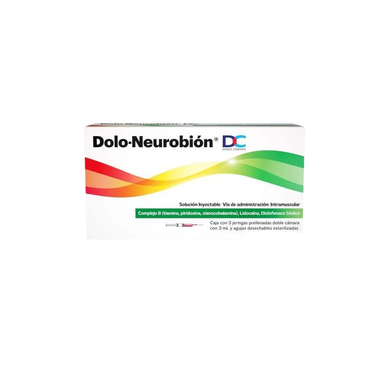 DOLO-NEUROBION DC 3 PREFILLED SYRINGES