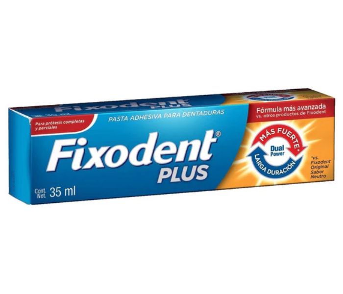 PASTA ADHESIVA FIXODENT PLUS 35 ML