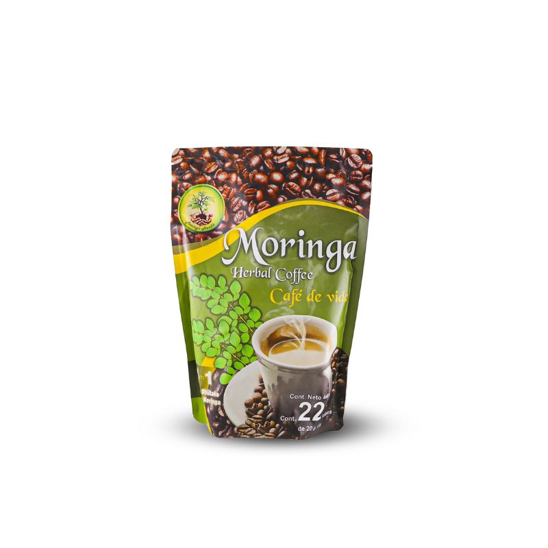 MORINGA HERBAL COFFEE COFFEE OF LIFE WITH 22 SACHETS