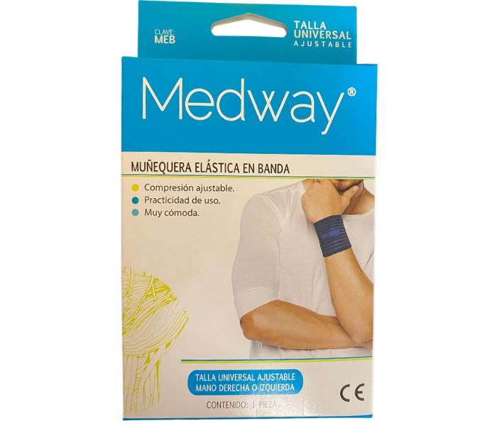 MUÑEQUERA (MEDWAY) ELÁSTICA EN BANDA UNIVERSAL 1 PZA