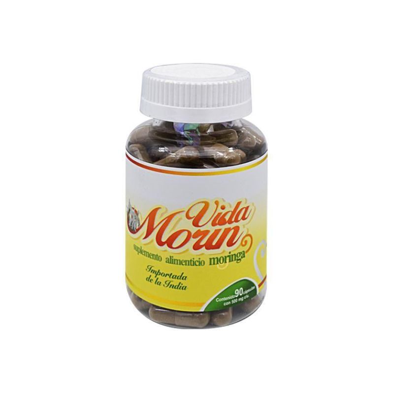 LIFE MORIN (Moringa) 500mg 90 capsules