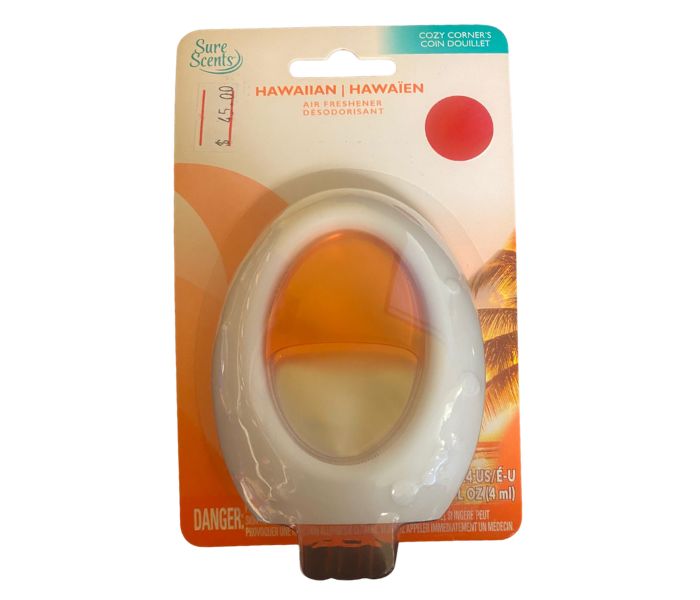 AMBIENTADOR HAWAIIAN SURE SCENTS 4 ML 1 PIEZA