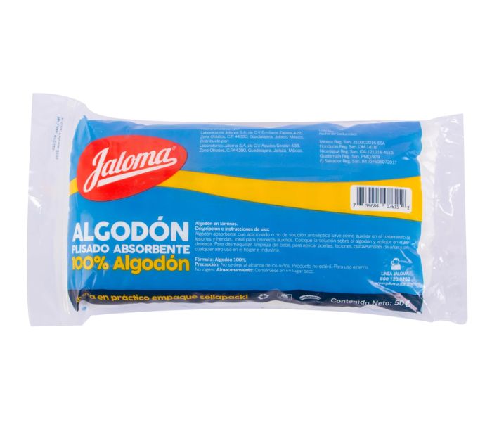 ALGODÓN PLISADO (JALOMA) BOLSA 50G