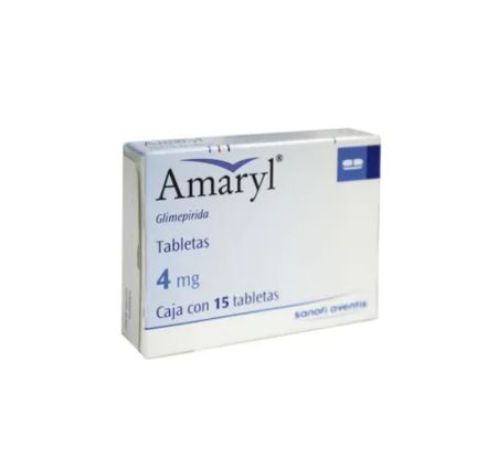 AMARYL (Glimepiride) 4MG 15Tablets