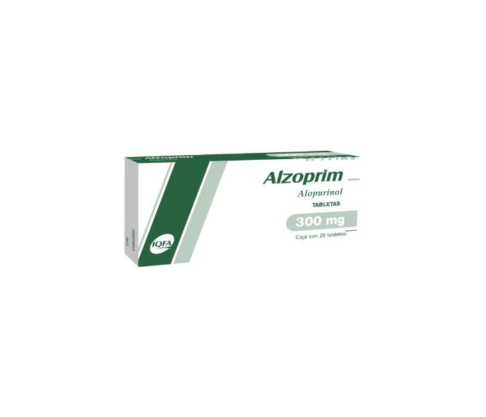 ALZOPRIM (ALLOPURINOL) 300MG 20 TABLETS