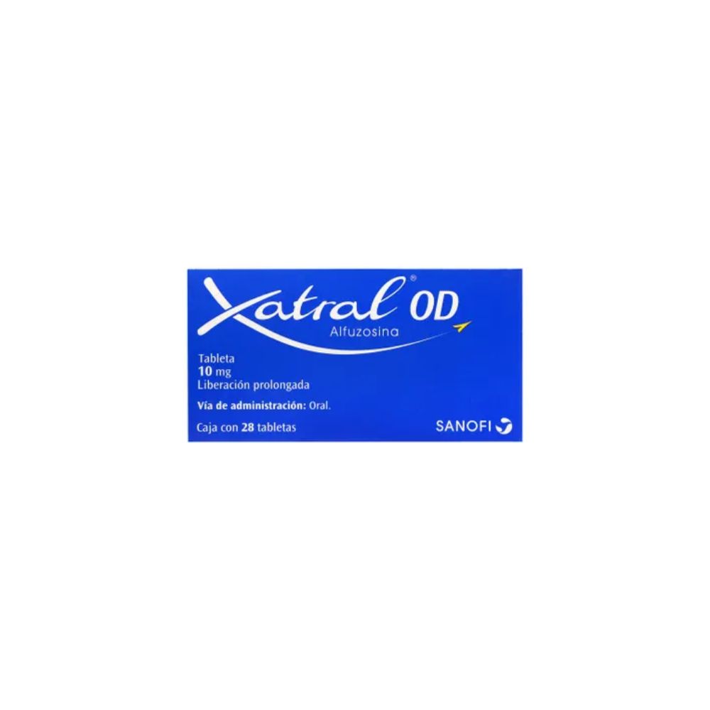 XATRAL OD (ALFUZOSIN) 10mg 28 TABLETS