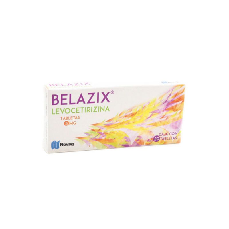 BELAZIX (LEVOCETIRIZINE) 5MG WITH 20 TABLETS