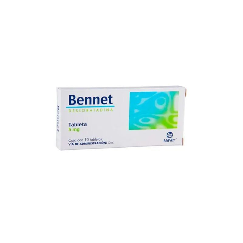 BENNET (DESLORATADINE) 5MG 10 TABLETS