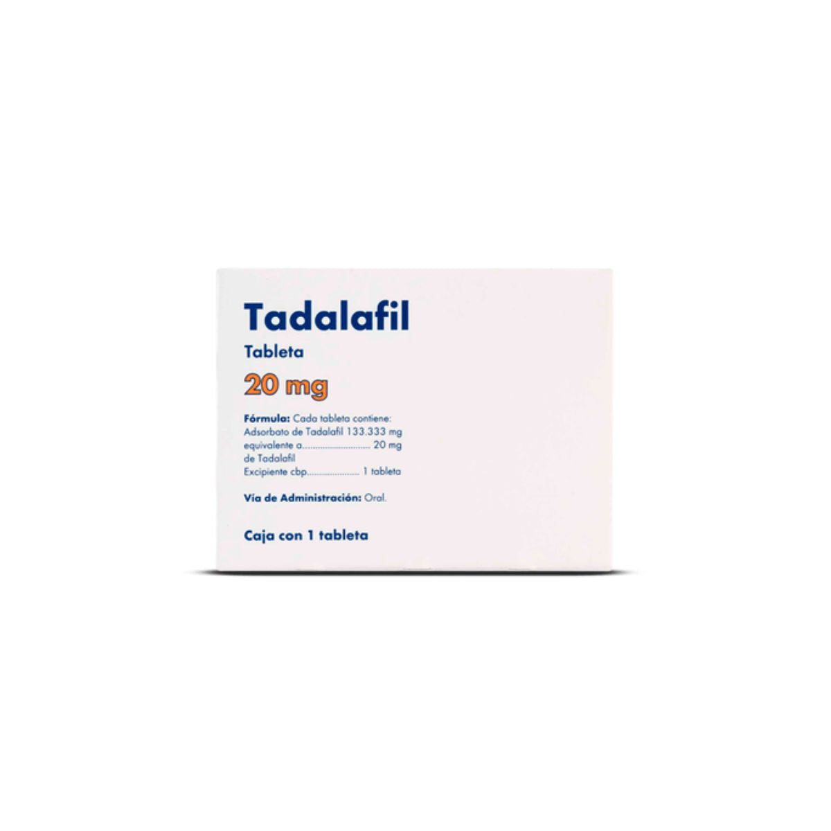 TADALAFIL (TADALAFIL) 20MG 1 TABLET