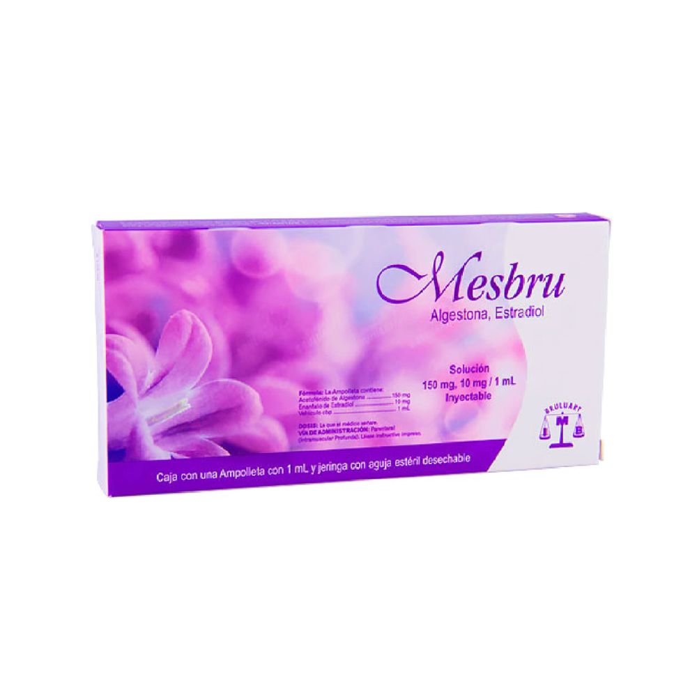 MESBRU Sol. Inj. (PERLUTAL) c/1 AMP-SYR. 1 ML. 150/10 MG.