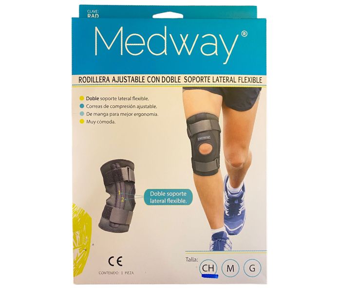 RODILLERA DOBLE SOPORTE LAT FLEX (MEDWAY) T: CHICA 1 PZA