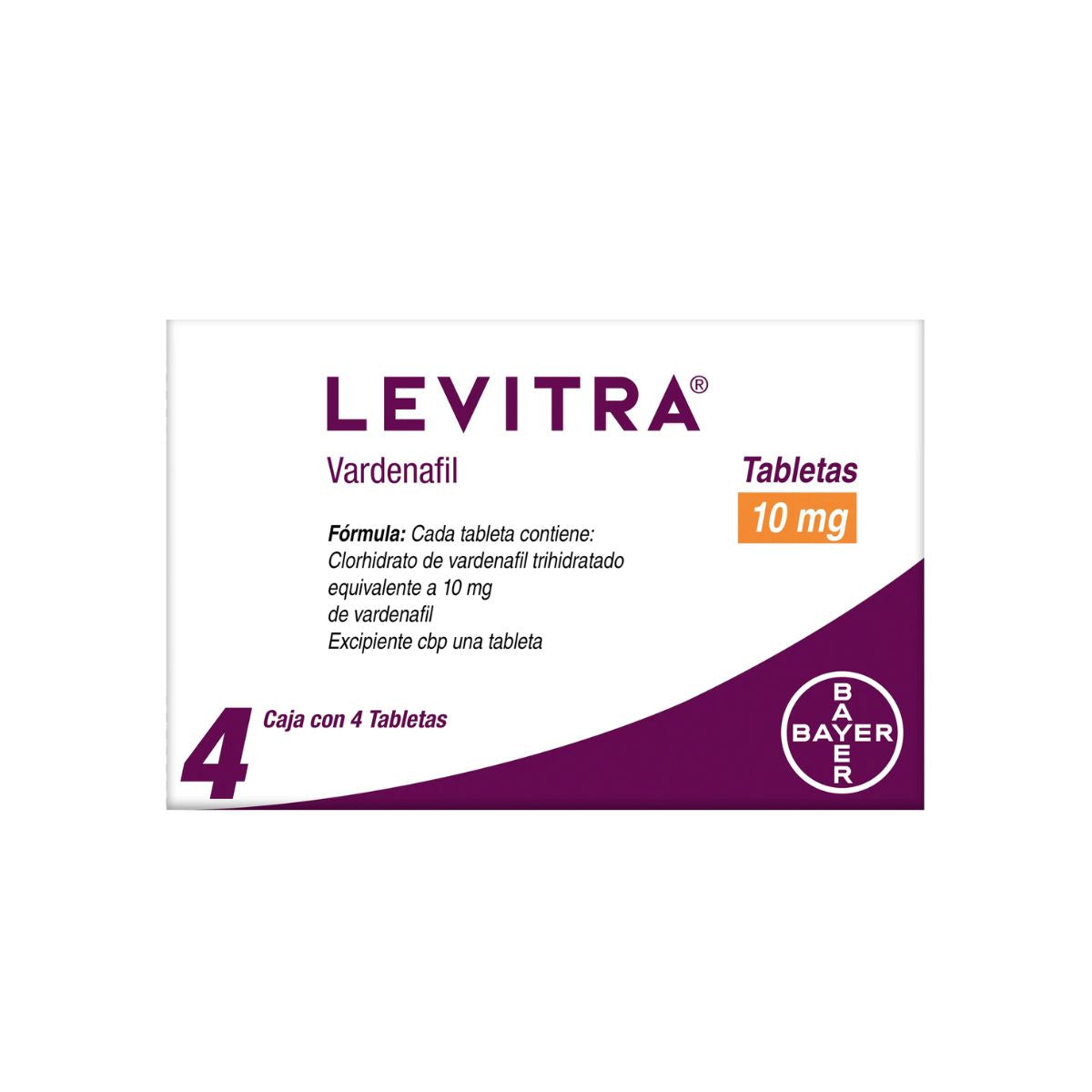 LEVITRA 4 TABS 10MG   *D10*