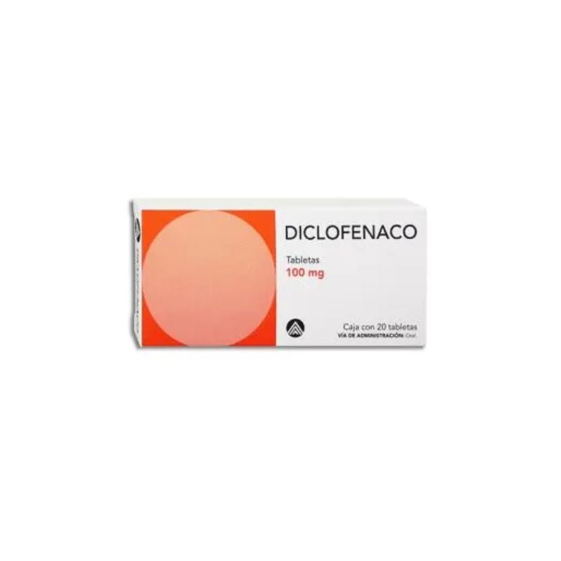 DICLOFENAC 100MG 20 TABLETS