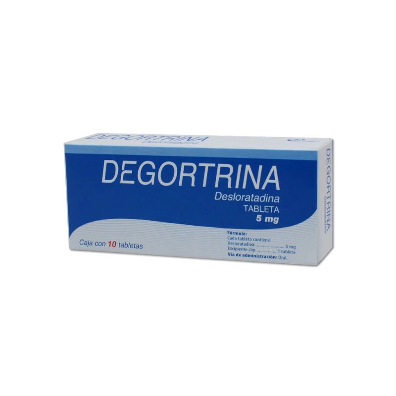 DEGORTRINA (DESLORATADINE) 5MG 10TAB