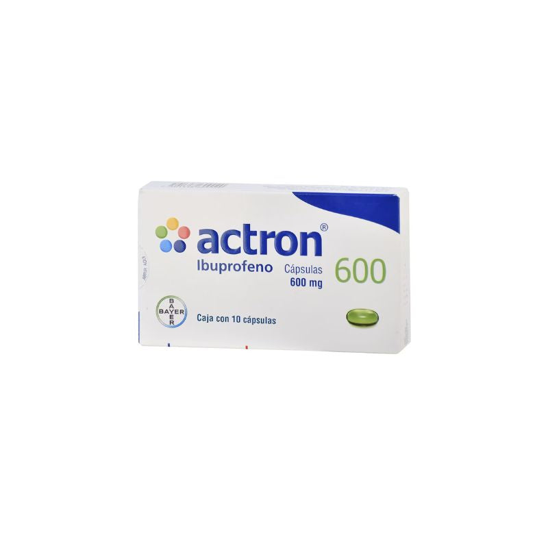 ACTRON (IBUPROFEN) 600 mg 10 capsules