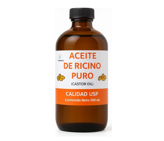 ACEITE DE RICINO PURO (B' CHEMICAL) 500 ML
