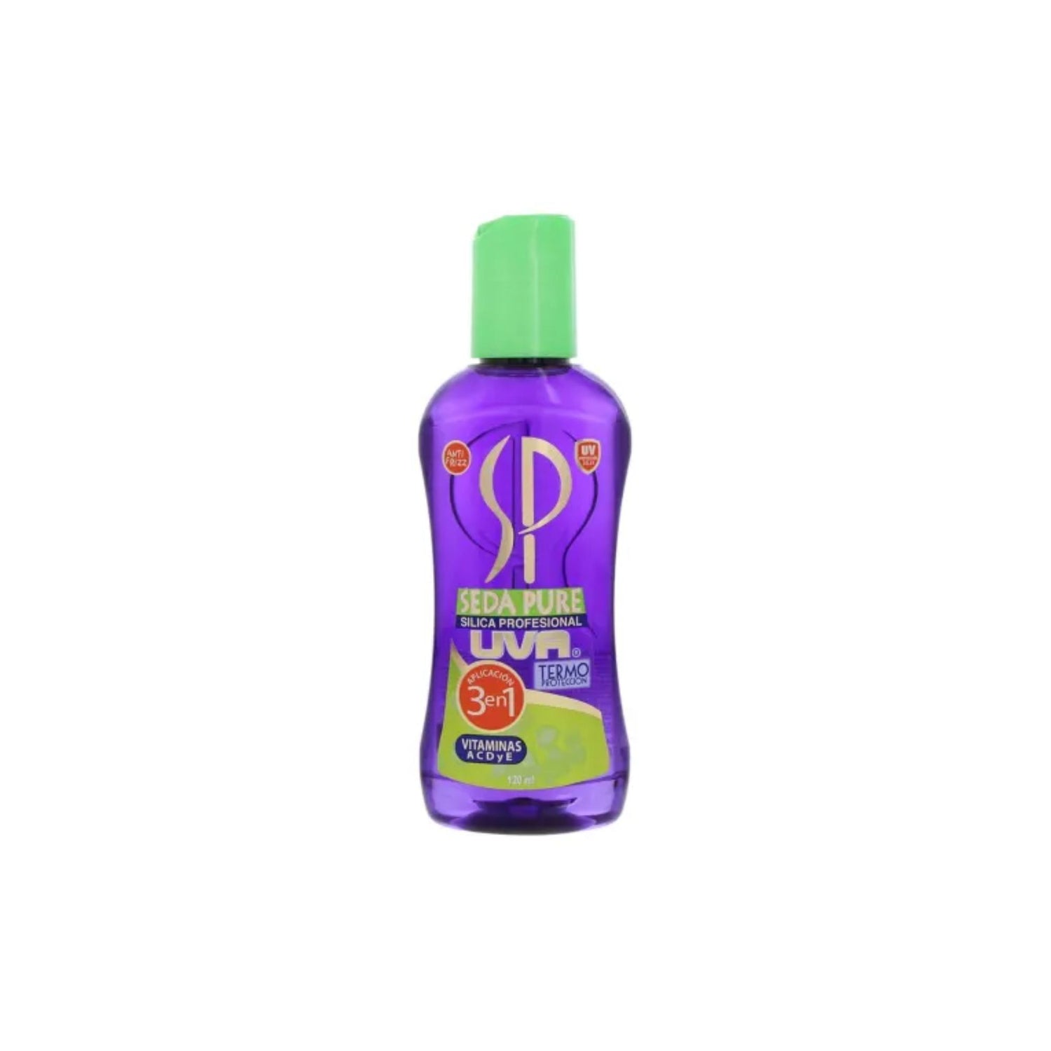 SILICA SEDA PURE UVA 3EN1 120ML