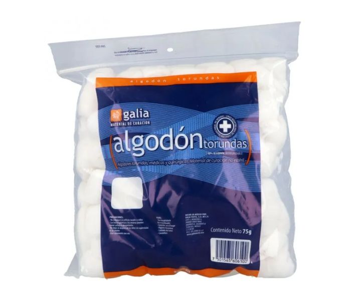 ALGODÓN (GALIA) TORUNDAS 75 G