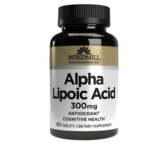 ÁCIDO ALFA LIPOICO (WINDMILL) 300 MG 60 TABS