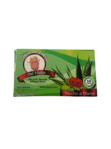 JABON DE ZABILA DEL VIEJITO 175GMS