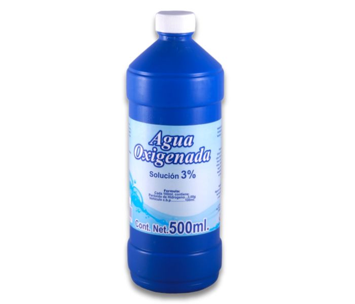 AGUA OXIGENADA (SANAX) SOLUCIÓN 3% 500ML