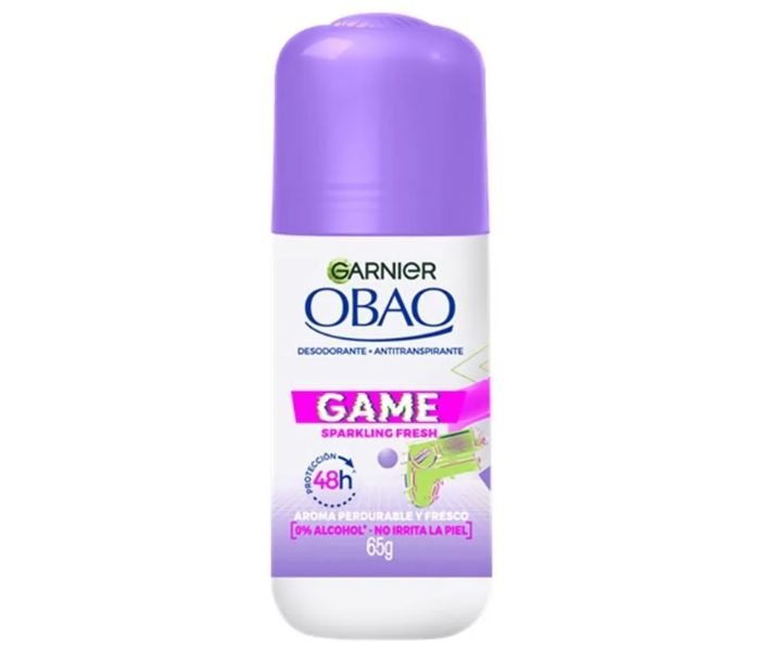 DESODORANTE OBAO GAME SPARKLING FRESH 65 G