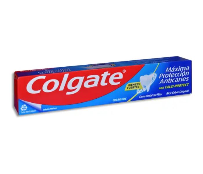 PASTA DENTAL COLGATE MÁXIMA PROTECCIÓN ANTICARIES 75 ML