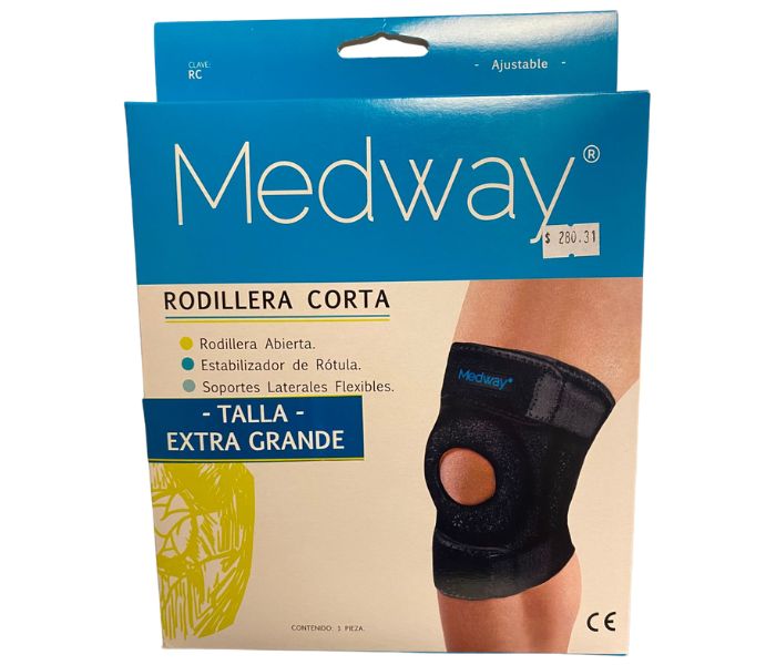RODILLERA CORTA (MEDWAY) T: EXTRA GRANDE 1 PZA