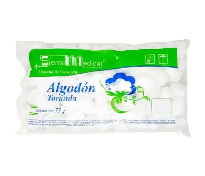 ALGODÓN (SENSIMEDICAL) TORUNDAS 75 G