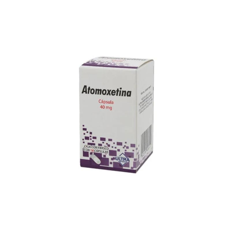 ATOMOXETINE (STRATTERA) 40MG 14 CAPSULES