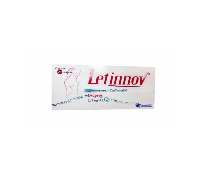 LETINNOV (Levonorgestrel/etinilestradiol) 0.15mg/0.03mg 28tab