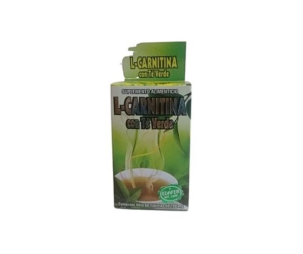 L-CARNITINA CON TE VERDE 60 TABS 700MG