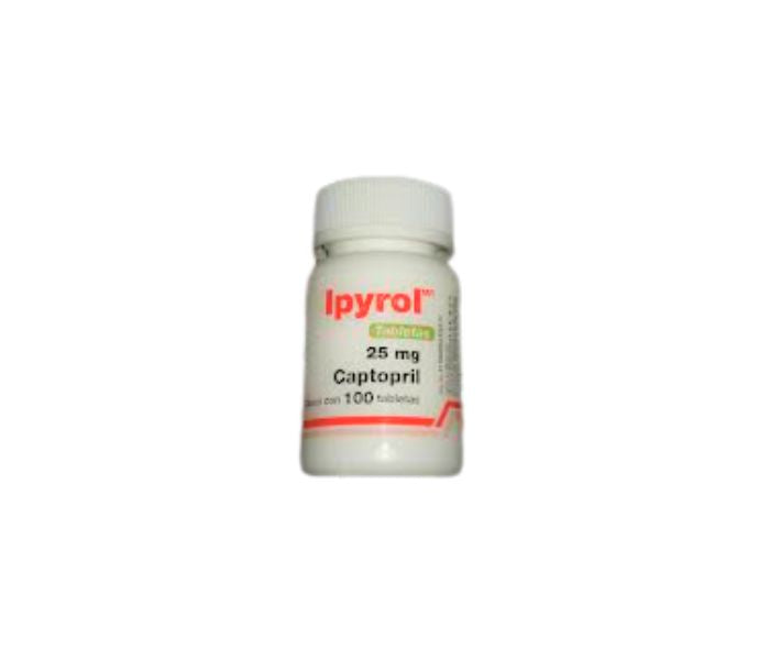 IPYROL (CAPTOPRIL) 25MG 100TAB