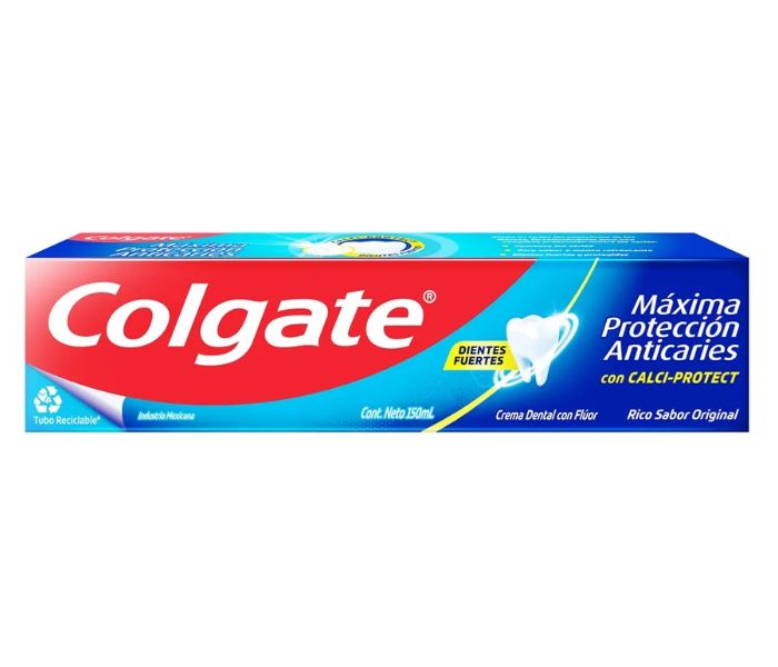 PASTA DENTAL COLGATE MÁXIMA PROTECCIÓN ANTICARIES 150 ML